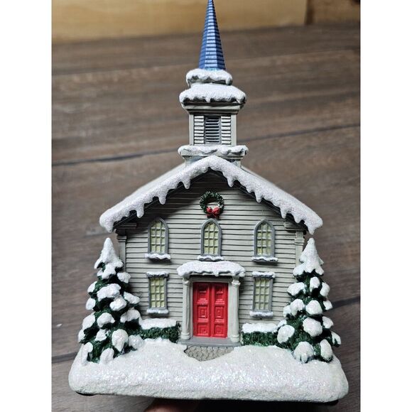 Other - Thomas Kinkade Hawthorne Village, Vermont Church‎ Christmas Village Collectible